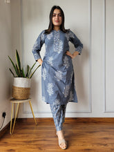 New Exclusive Hand  block printed Stitched Cotton  Kurtis with Pant